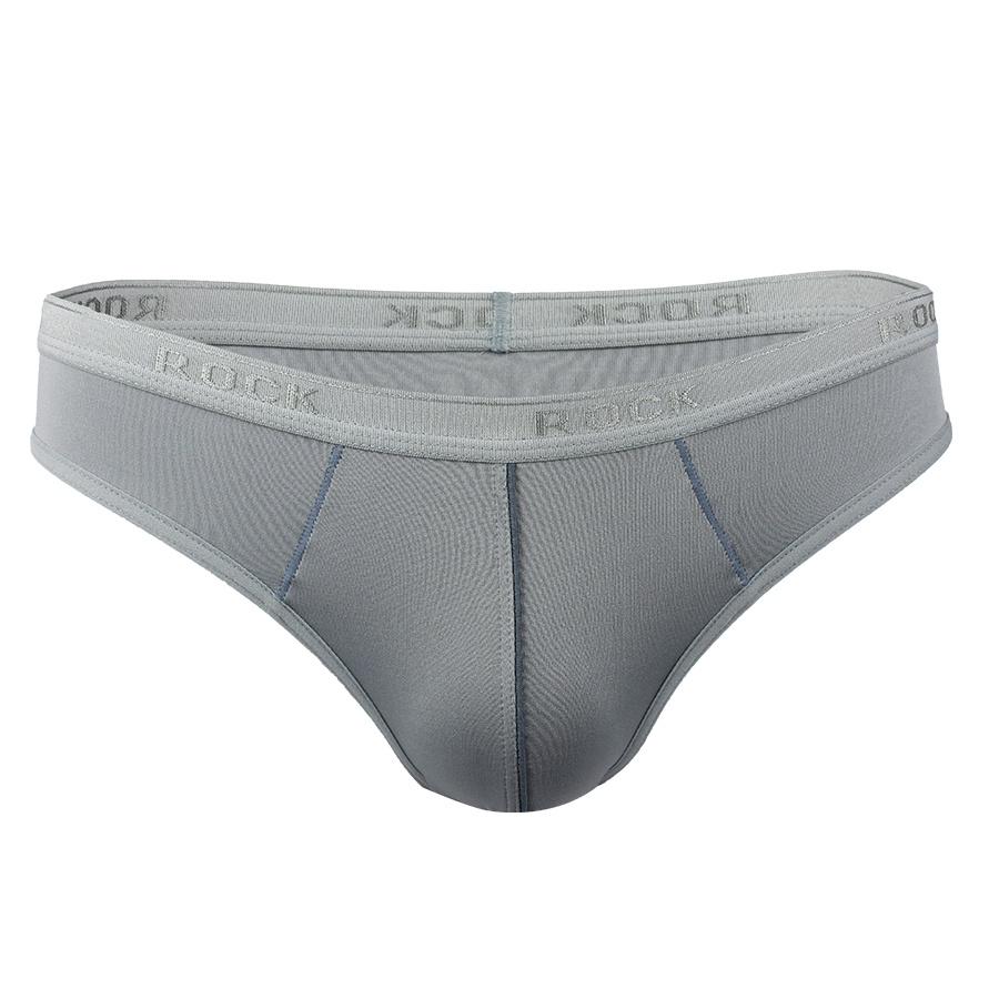 Quần lót nam cao cấp ROCK mát lạnh QA-546, form thấp trên nền chất liệu thun lạnh (microfiber)