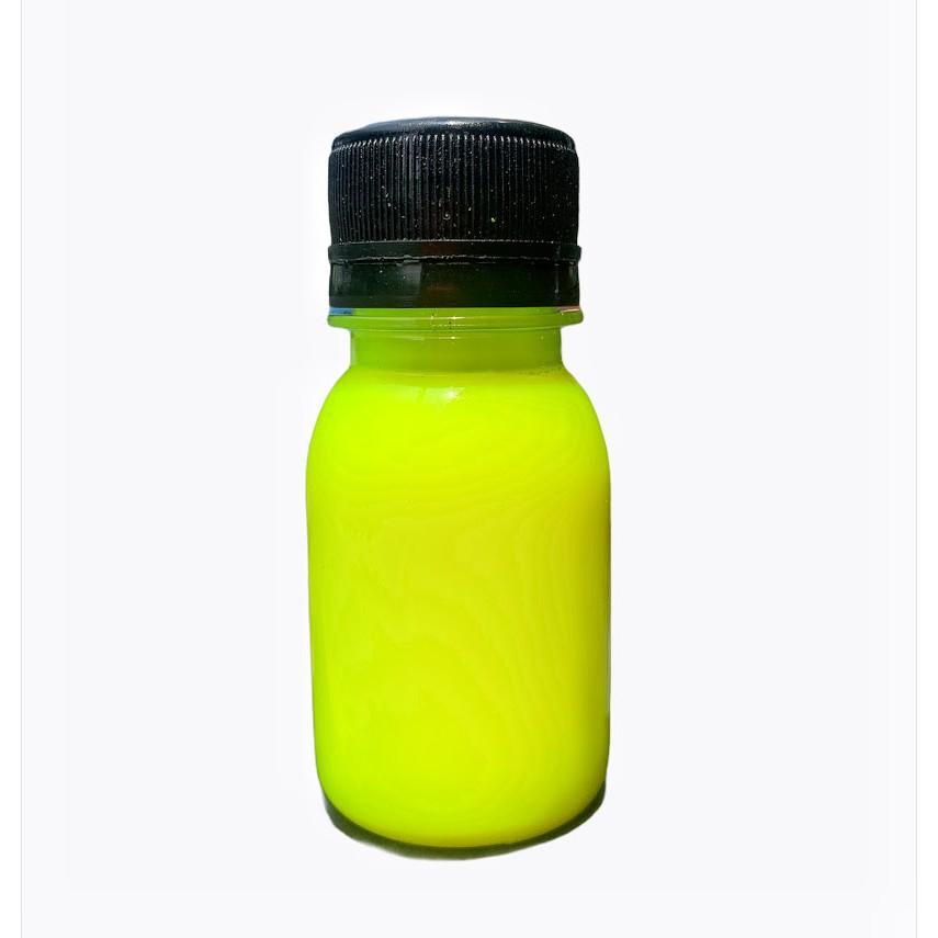 50g Sơn thơm màu Vàng Chanh dạ quang dưới đèn UV giúp trang trí xe