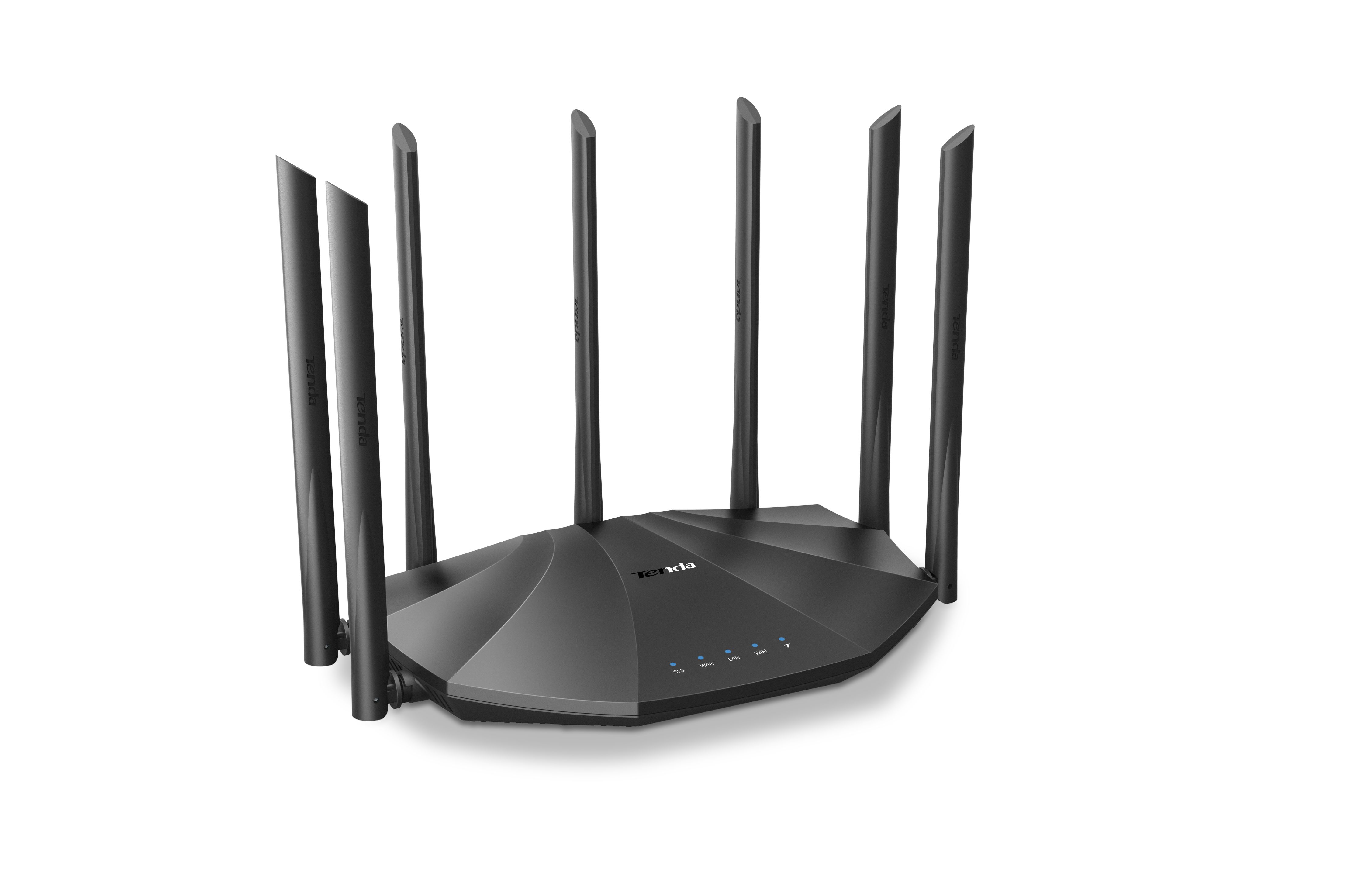 Bộ phát wifi tốc độ cao 2100 Mbps 7 râu Wireless Router AC23 Tenda hàng chính hãng