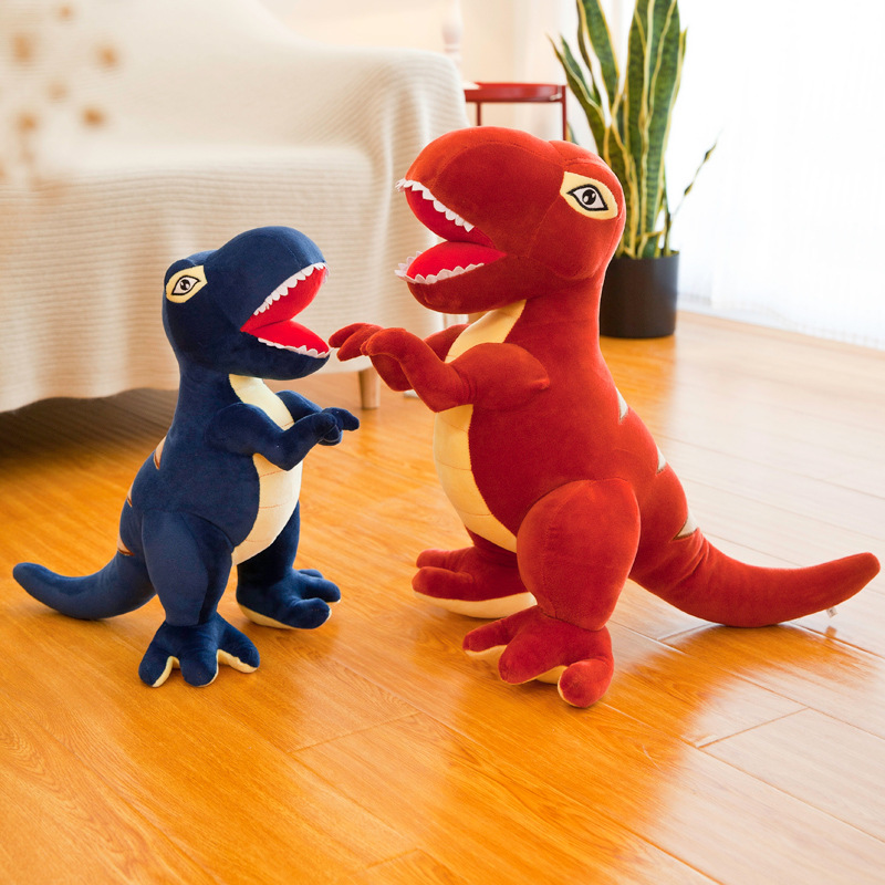 Gấu bông khủng long bạo chúa Dinosaur mạnh mẽ siêu ngầu (30cm---&gt;60cm) vải nhung mềm mịn cao cấp, an toàn cho bé