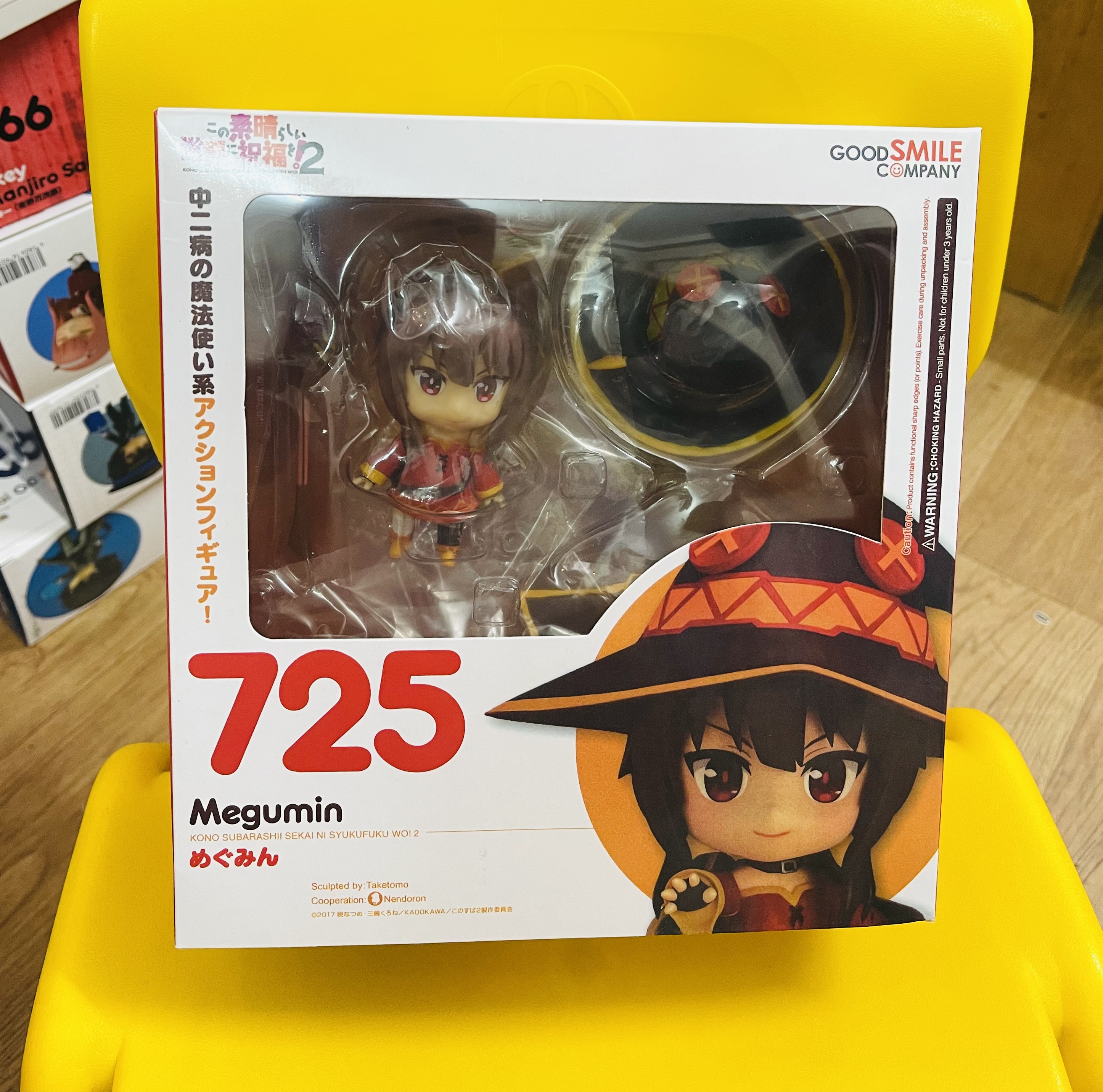 Mô hình Nendoroid megumin 725/ tượng figure anime megumin Konosuba