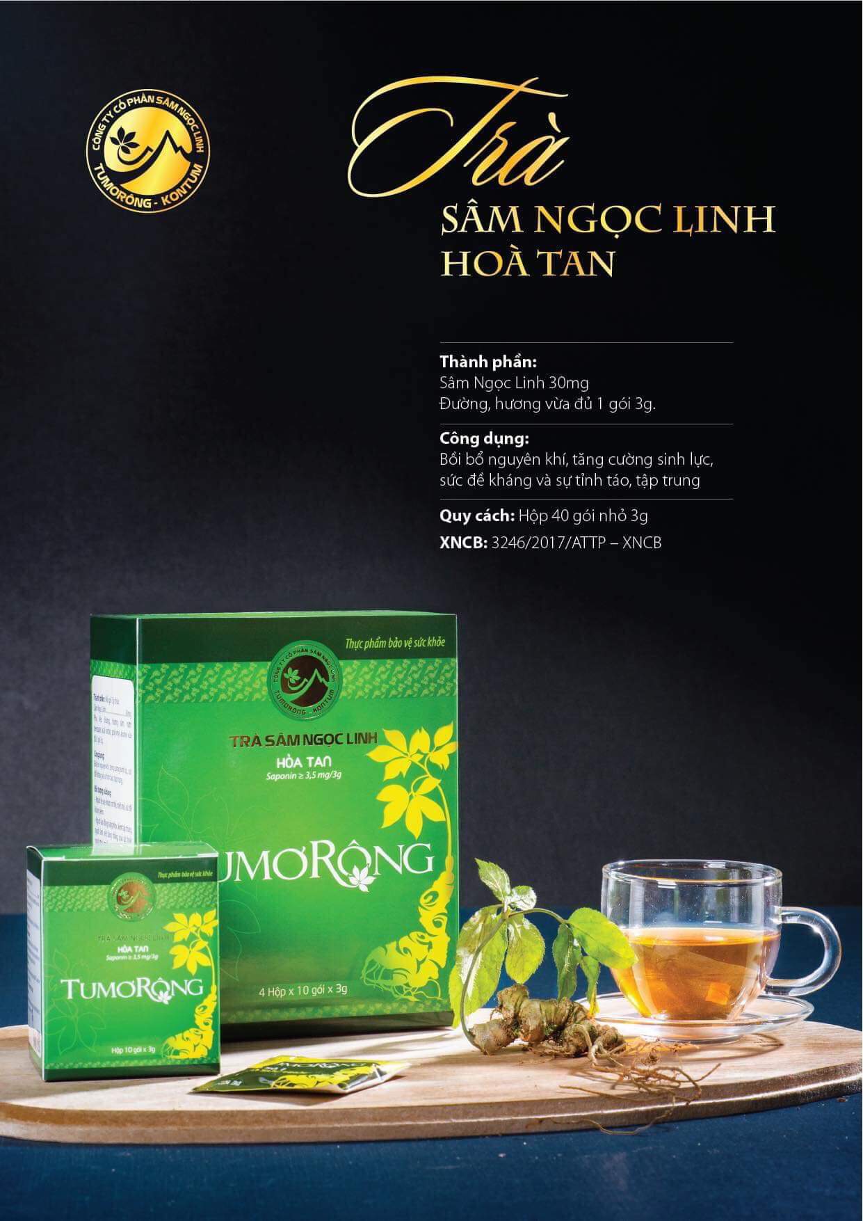 Combo Trà Sâm Ngọc Linh ( Mua 3 Tặng 1 )