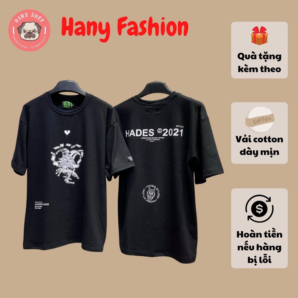 Áo thun unisex tay lỡ form rộng Hades Joker Tee cực chất || Hany Shop