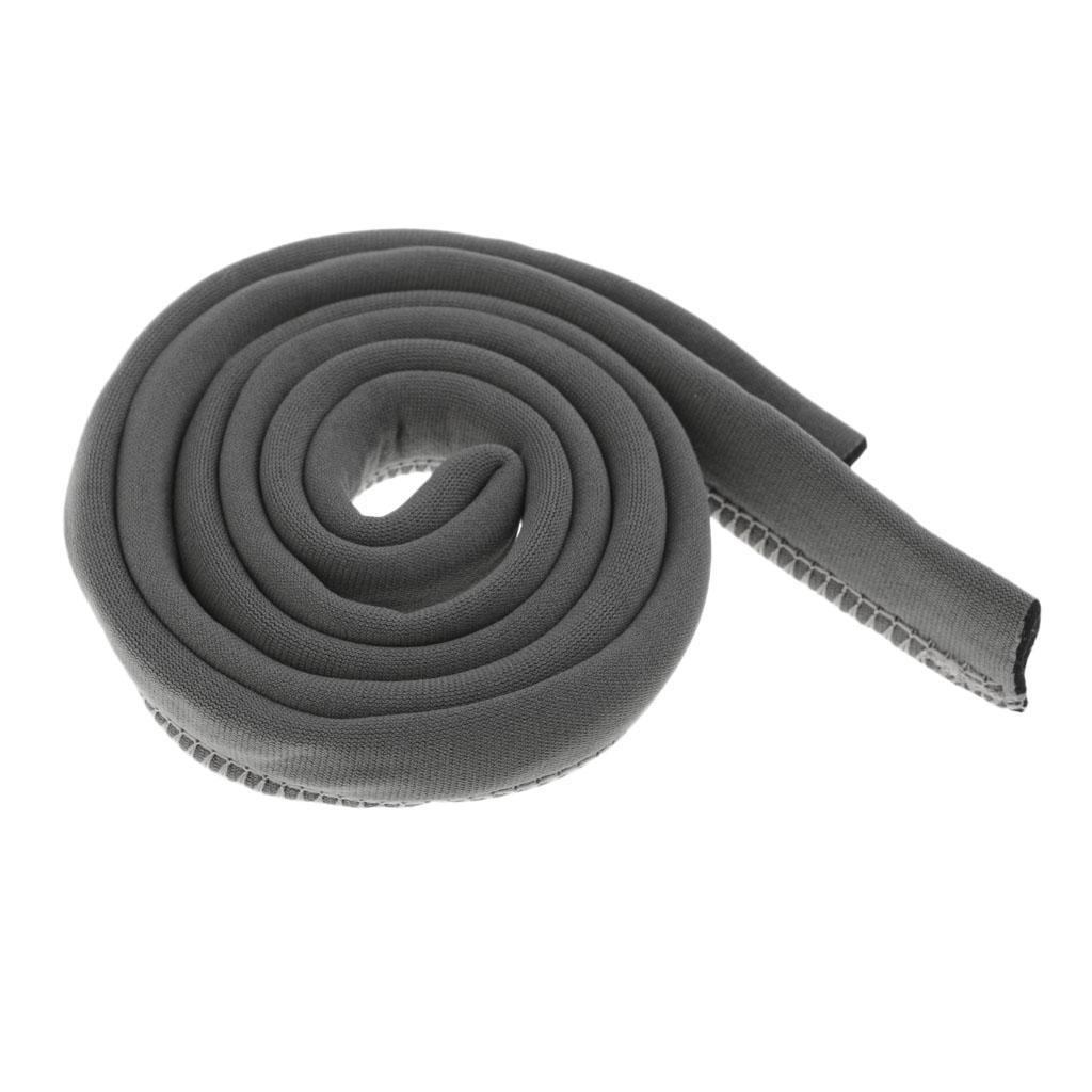 2x Hydration Pack Drink Tube Hose Cover/Sleeve for Water Bladder Easy to Use Grey Yellow