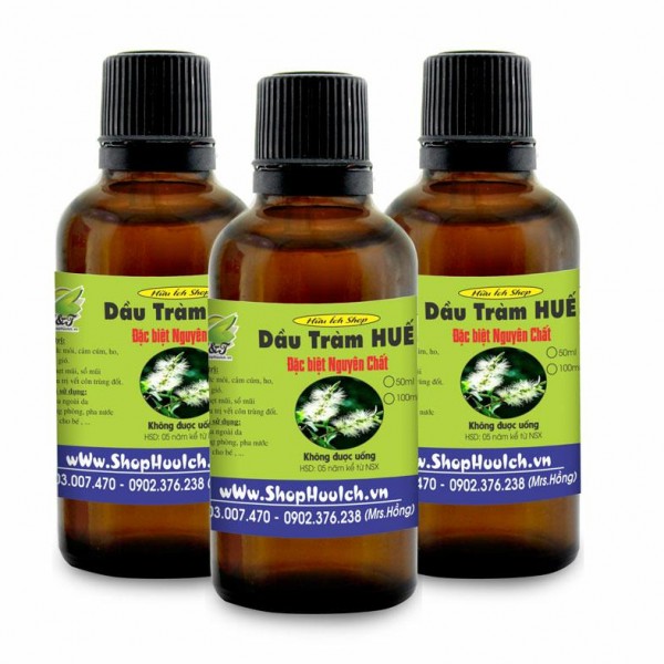 Dầu Tràm cho bé loại 1 phòng ngẹt mũi và sổ mũi cho bé 30ml