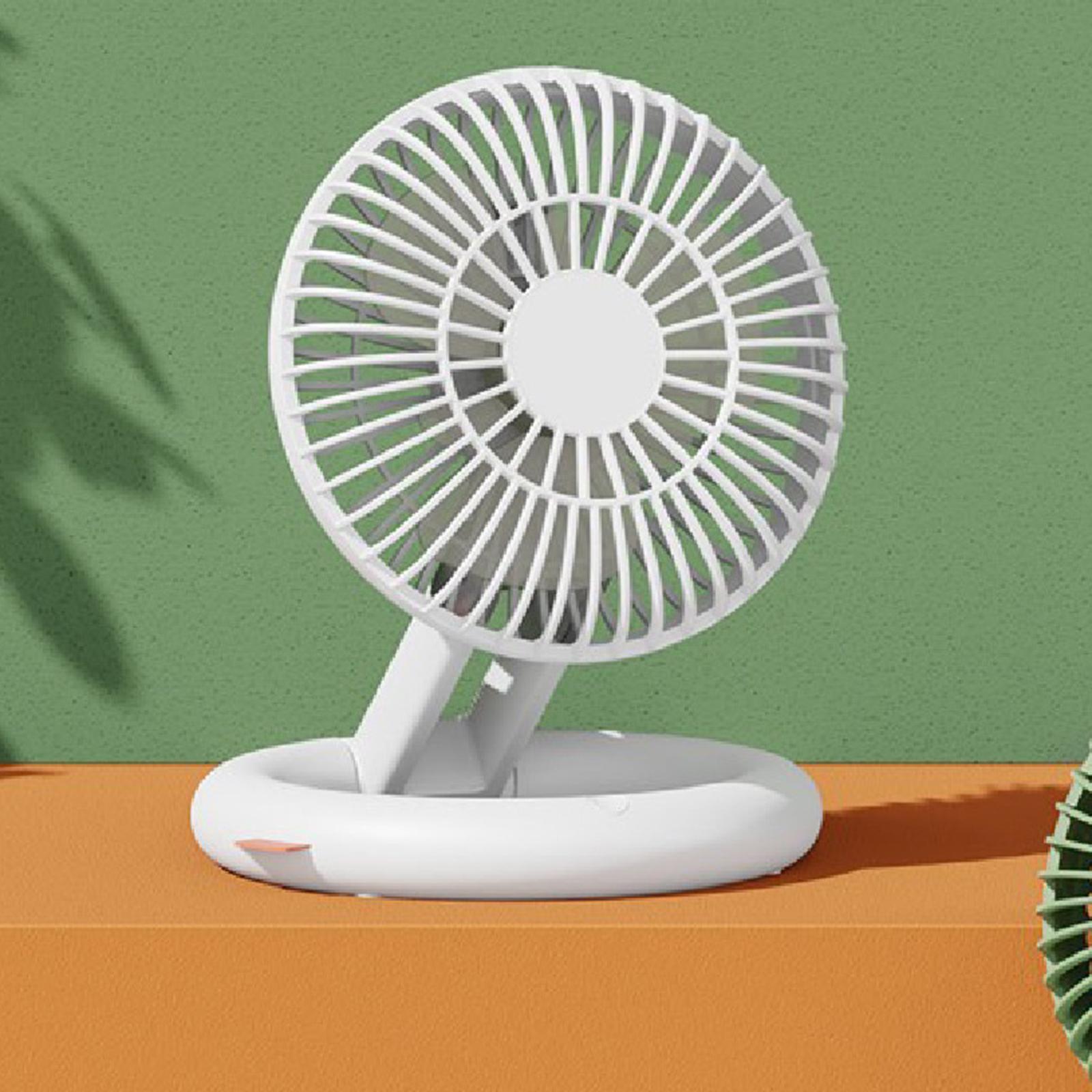 Portable Desk Fan Folding Mini Fan for Desk for Office Indoor Outdoor