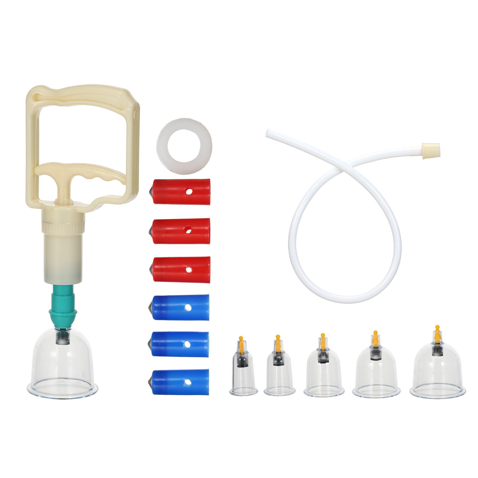 Bộ 12 Ly giác hơi toàn thân nhiều kích cỡ bằng nhựa cao cấp