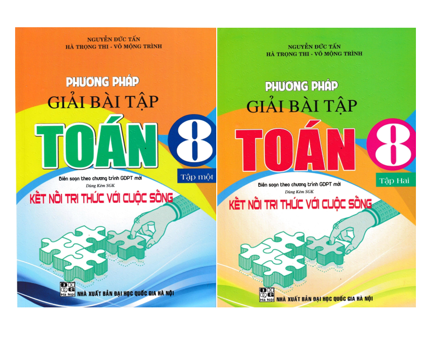 Sách - Combo Phương Pháp Giải Bài Tập Toán 8 - Tập 1 + 2