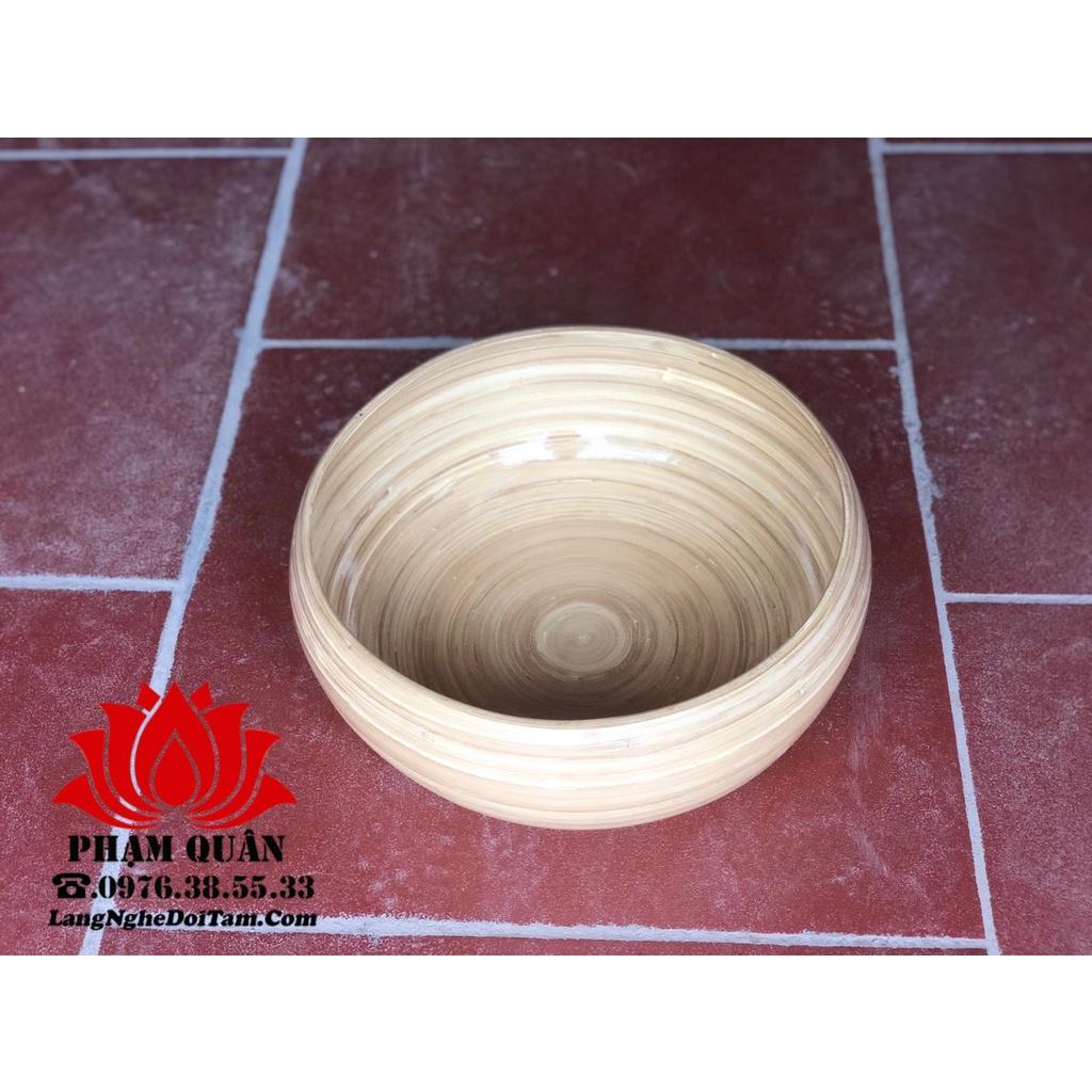 Chậu ngâm chân tay, chậu ngâm tay chân bằng cốt tre size 35cm