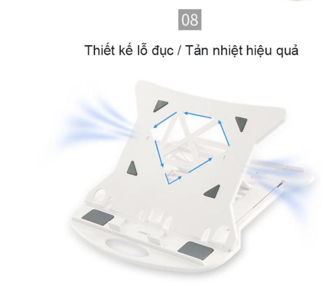 Giá Đỡ Laptop Điện Thoại COOSKIN Thiết kế đế xoay
