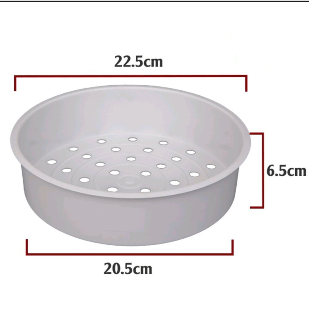 Vỉ Hấp Thức Ăn Bằng Nhựa Đường Kính 22cm Việt Nhật - Hàng chính hãng