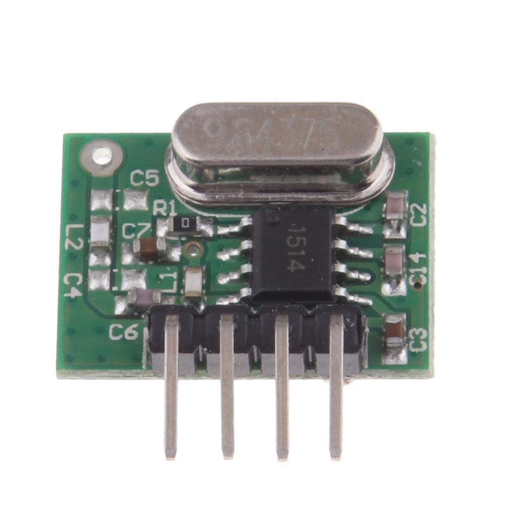 315MHz 4 Channel High Sensitivity Wireless Remote Control Module,