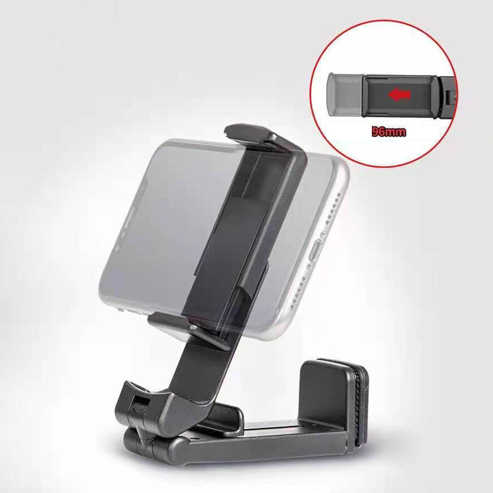 Phone Holder Bracket Stand Clamp Mount Desk Black