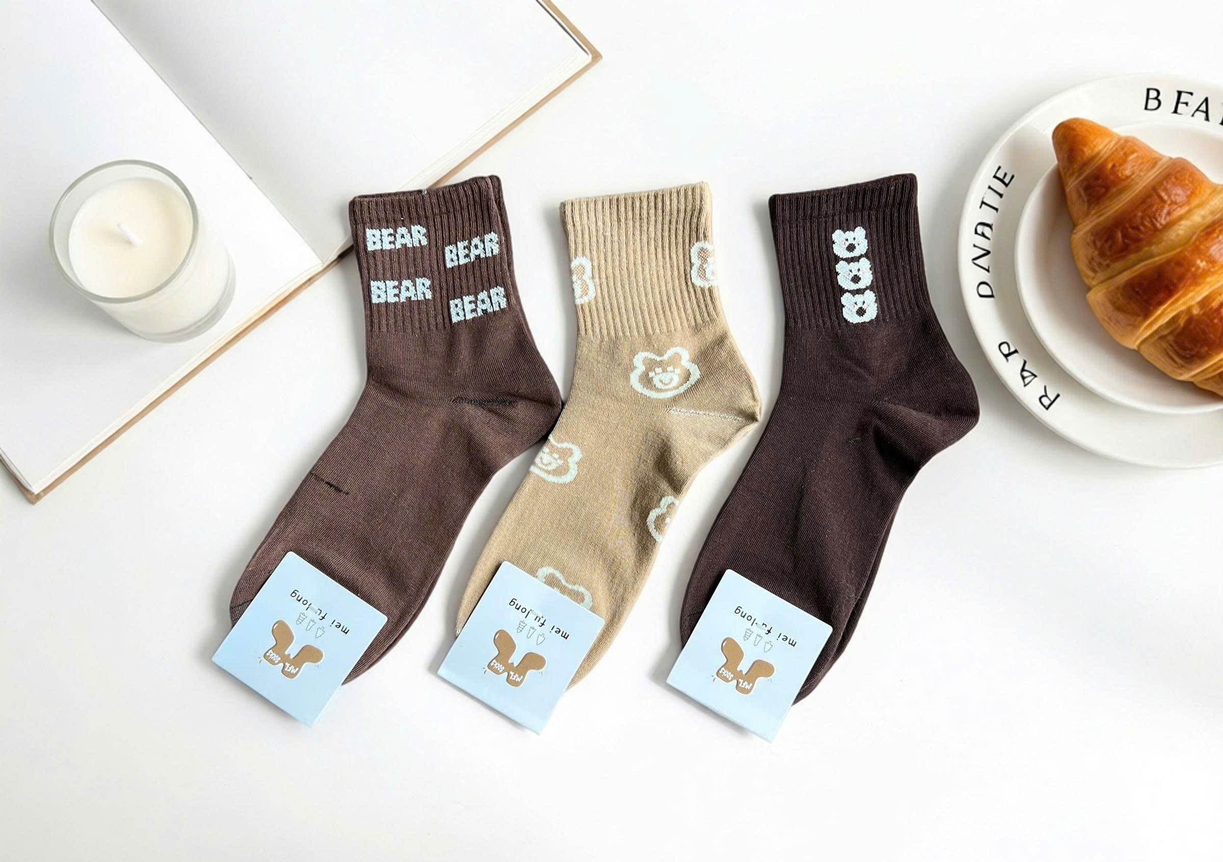 SET 5 ĐÔI TẤT VỚ NỮ CAO CỔ MÃ 21 DÀNH CHO NỮ