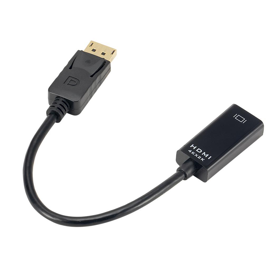 22cm Mini DP Male to   Female Active Adapter Supports  4K 2K