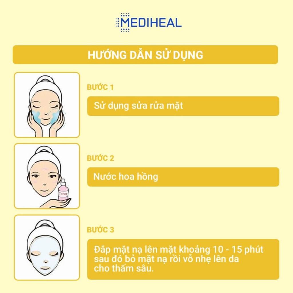 Mặt Nạ Mediheal Vita Toning Essence Mask Dưỡng Trắng Da, Mờ Thâm Nám 20ml