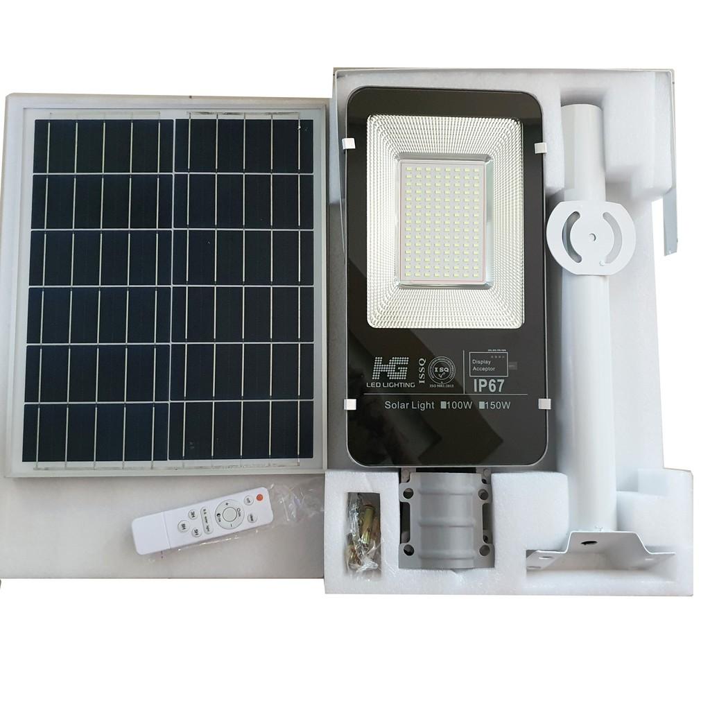 Đèn Led Pha Đường Phố Năng Lượng Mặt Trời 100W HG4