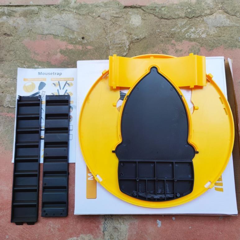 Bẫy chuột thông minh bằng nhựa, nắp trượt tự động bập bênh hs1