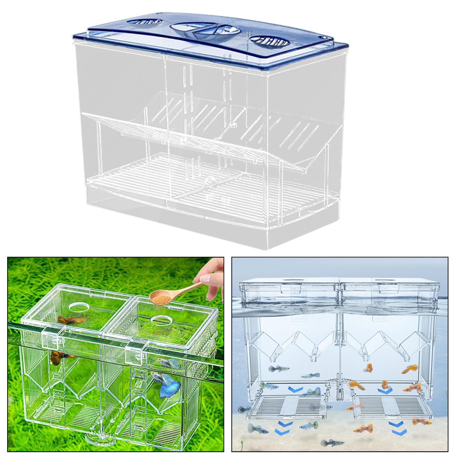 Fish Breeding Box Clear Fish  Box for  Fish Supplies