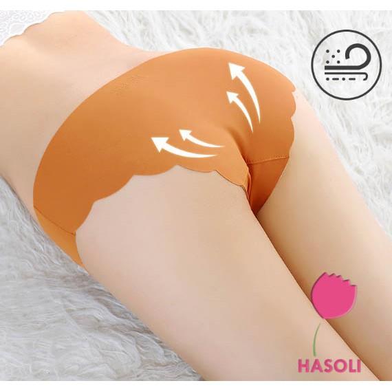 Hàng loại 1 - Quần Lót Đúc Su Viền Sóng 1028 không lộ đường may siêu mát siêu đẹp