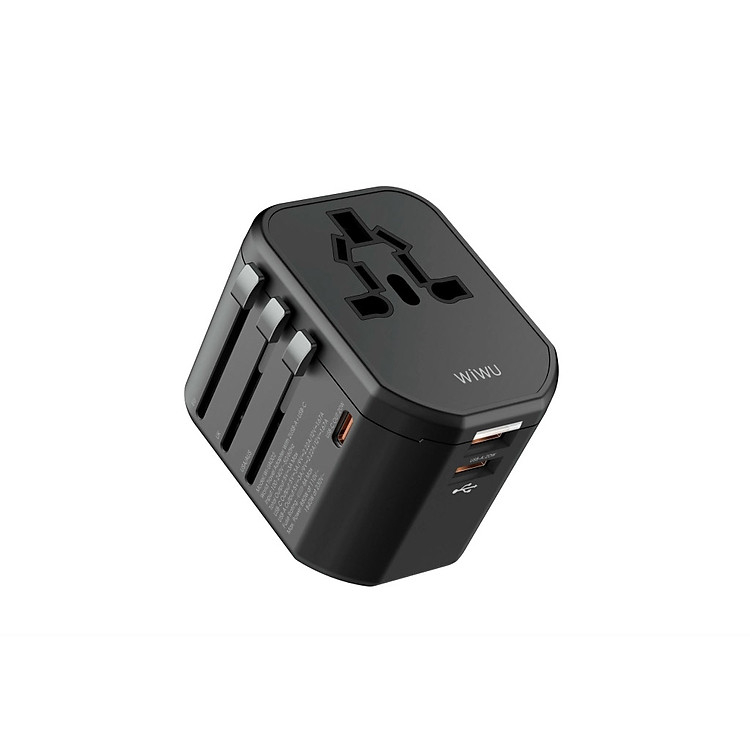 Ổ củ sạc đa năng du lịch WiWU UA002 20W - hàng chính hãng