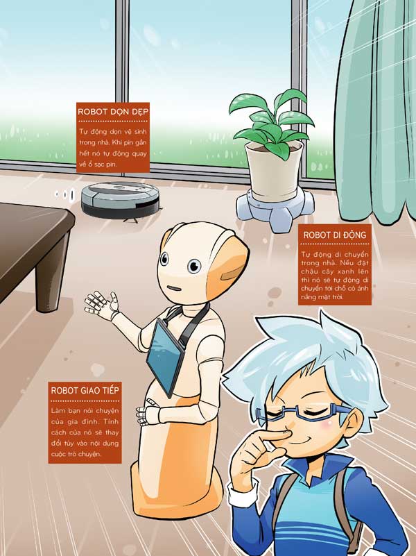 Truyện tranh manga Nhiệm Vụ Khoa Học Kỳ Bí tập 8: Chào mừng tới công viên robot!