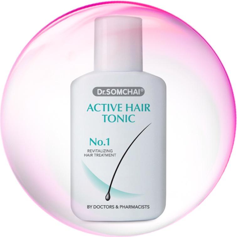 Lotion tẩy tế bào chết da đầu Dr.SOMCHAI Active Hair Tonic No.1 30ml