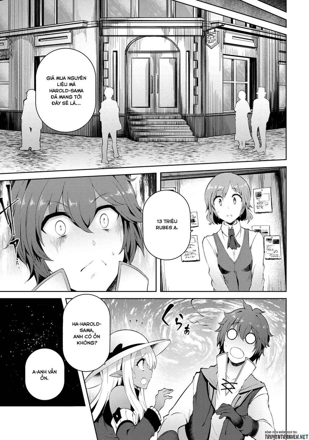 ngôi nhà của tôi đã bị đốt cháy, thế thì tại sao tôi không dùng hết số tiền còn lại để mua nô lệ dark elf? chapter 6 5