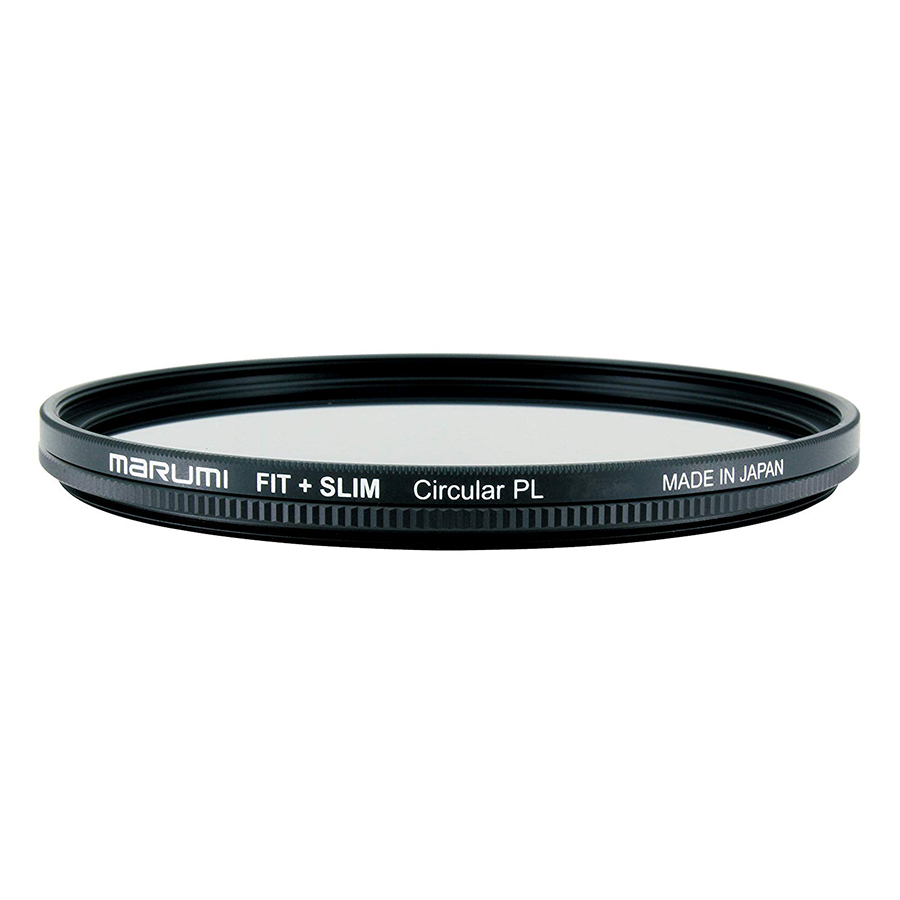 Combo Kính Lọc Filter Marumi Fit &amp; Slim CPL 67mm + Bút Lau Lens - Hàng Nhập Khẩu