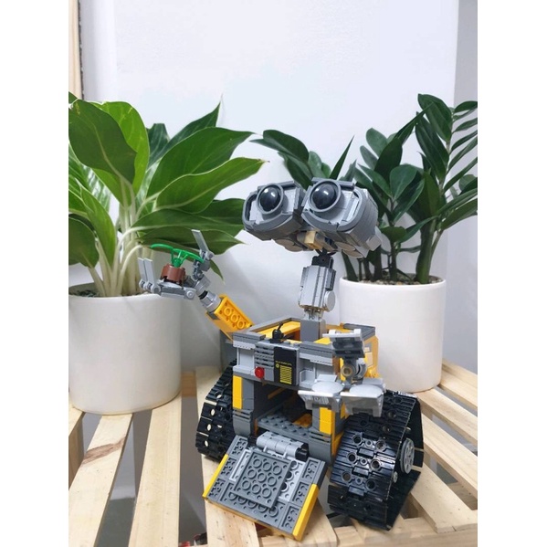 Đồ chơi lắp ráp xếp hình Robot người máy biết yêu
