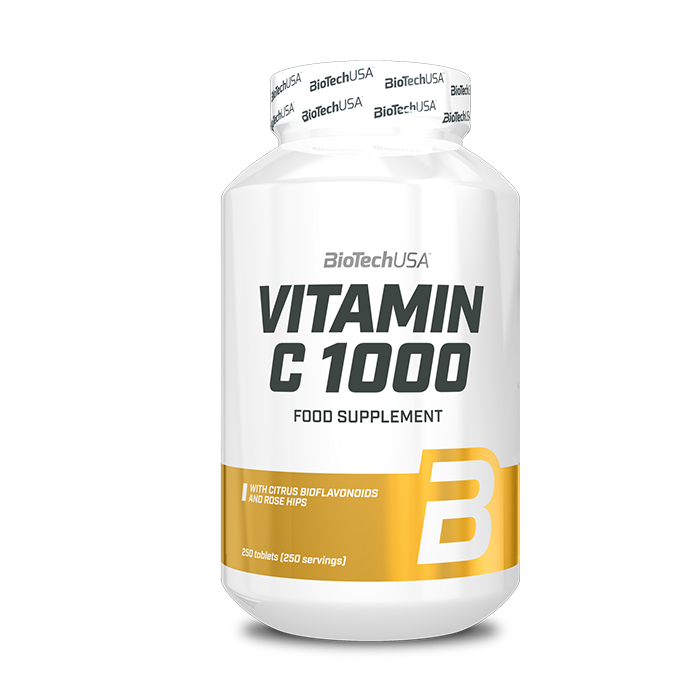 Viên Uống Vitamin C1000 BiotechUSA Hộp 250 Viên