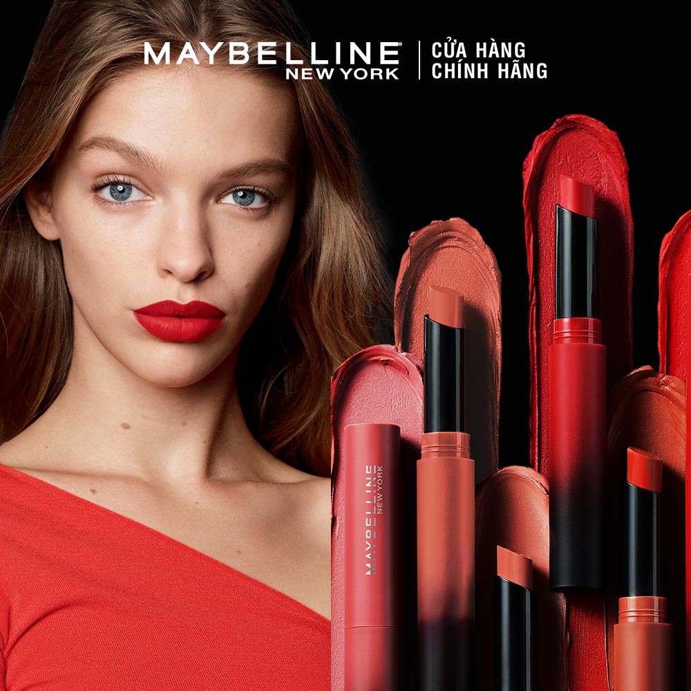 Son Lì Mịn Môi Siêu Nhẹ Cao Cấp Maybelline New York Color Sensational Ultimatte 1.7g