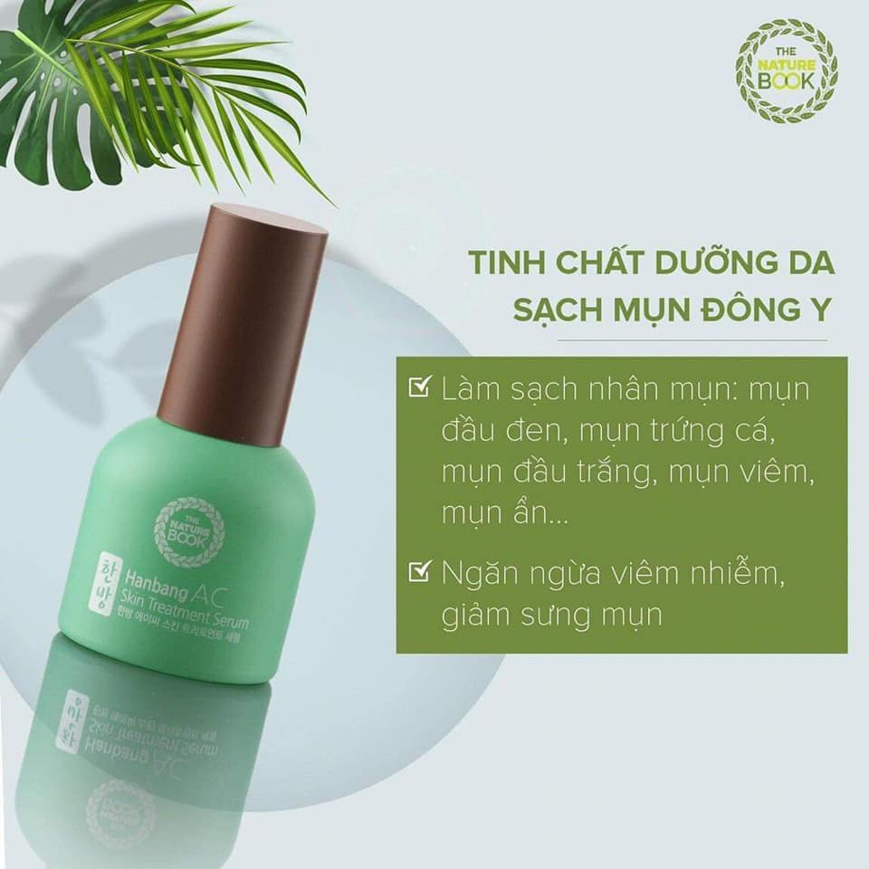 Tinh chất The Nature Book dưỡng da sạch mụn Đông Y Hàn Quốc Hanbang AC Skin Treatment Serum 35ml