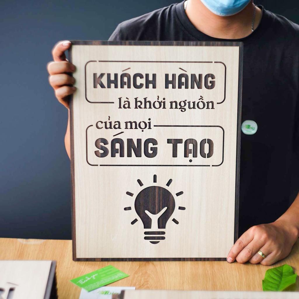 Tranh động lực TBIG103: Khách hàng là khởi nguồn của mọi sáng tạo