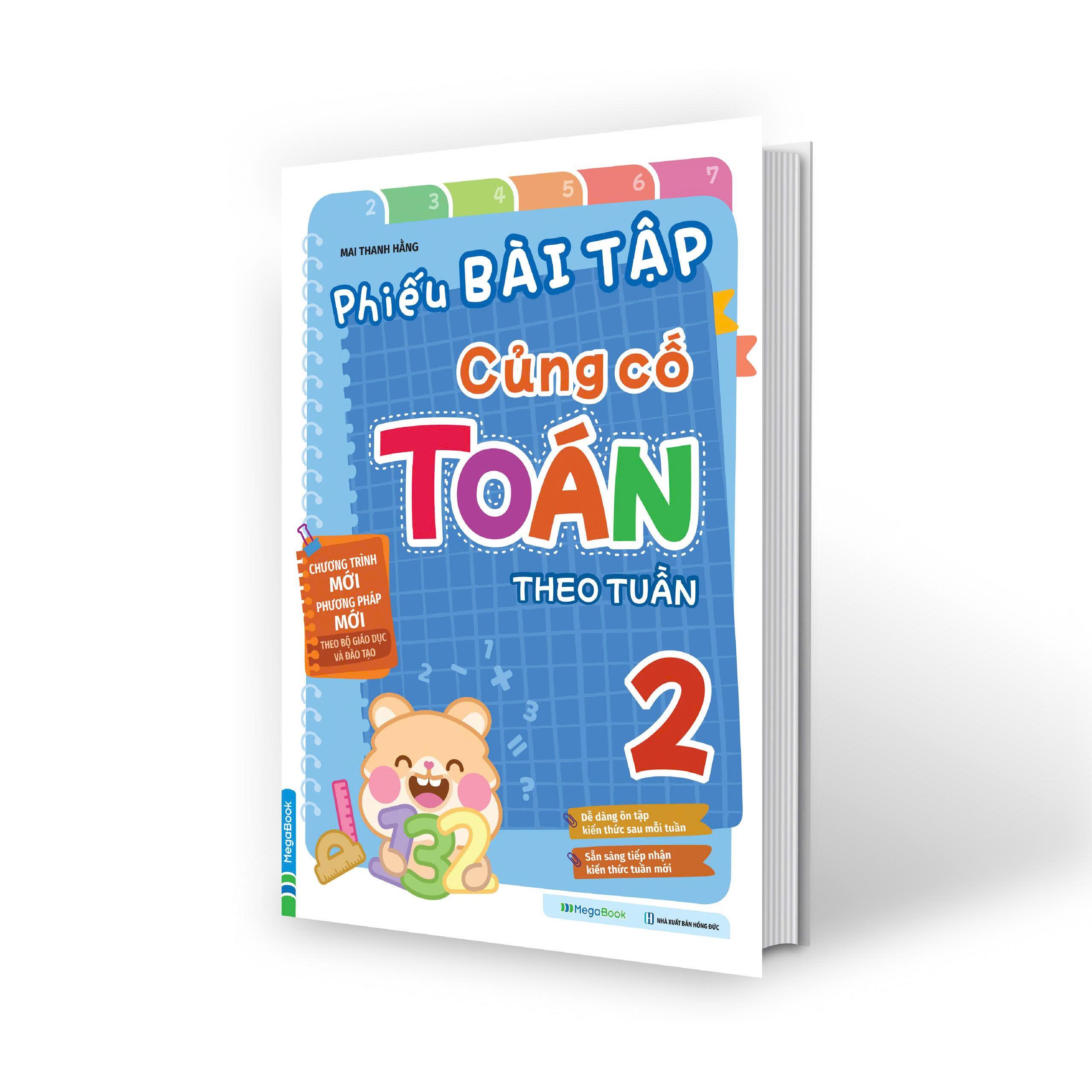 Sách - Phiếu Bài Tập Củng Cố Toán Theo Tuần 2