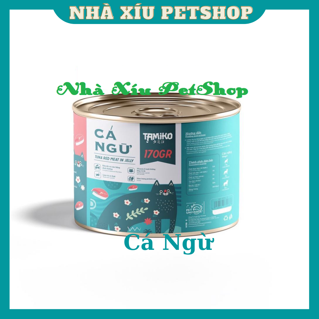 Pate Lon Tamiko 170g Thức Ăn Cho Mèo - Nhà Xíu PetShop