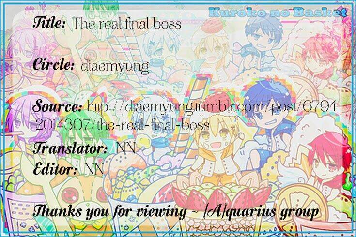 kuroko – tuyển thủ vô hình: short doujinshi chapter 103 2