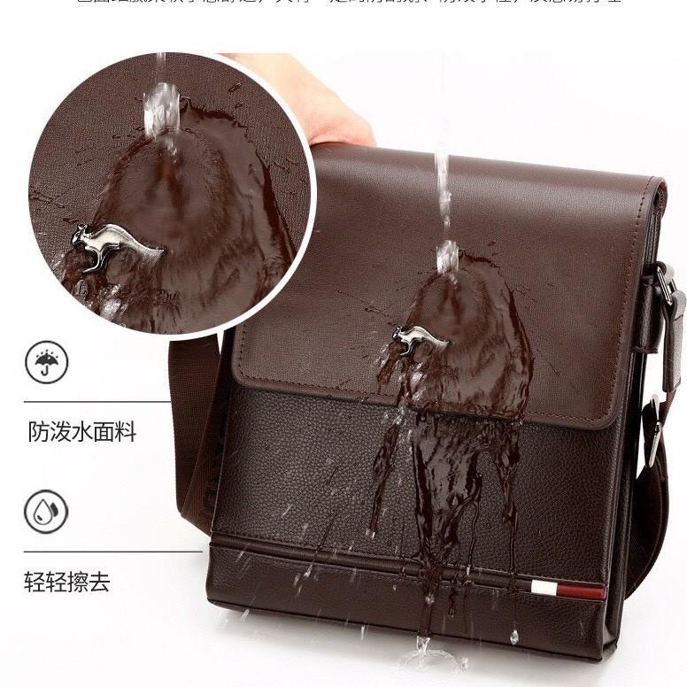 Túi đeo chéo nam da bò T75 BOLINDAISHU ̣27x23x5cm bảo hành 12 tháng D.HSTORE