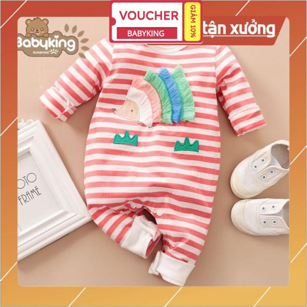 BodySuit,áo liền quần dễ thương ngắn tay dài tay cho bé mang phong cách thời trang,cotton100%,thương hiệuAiueo Nhật Bản