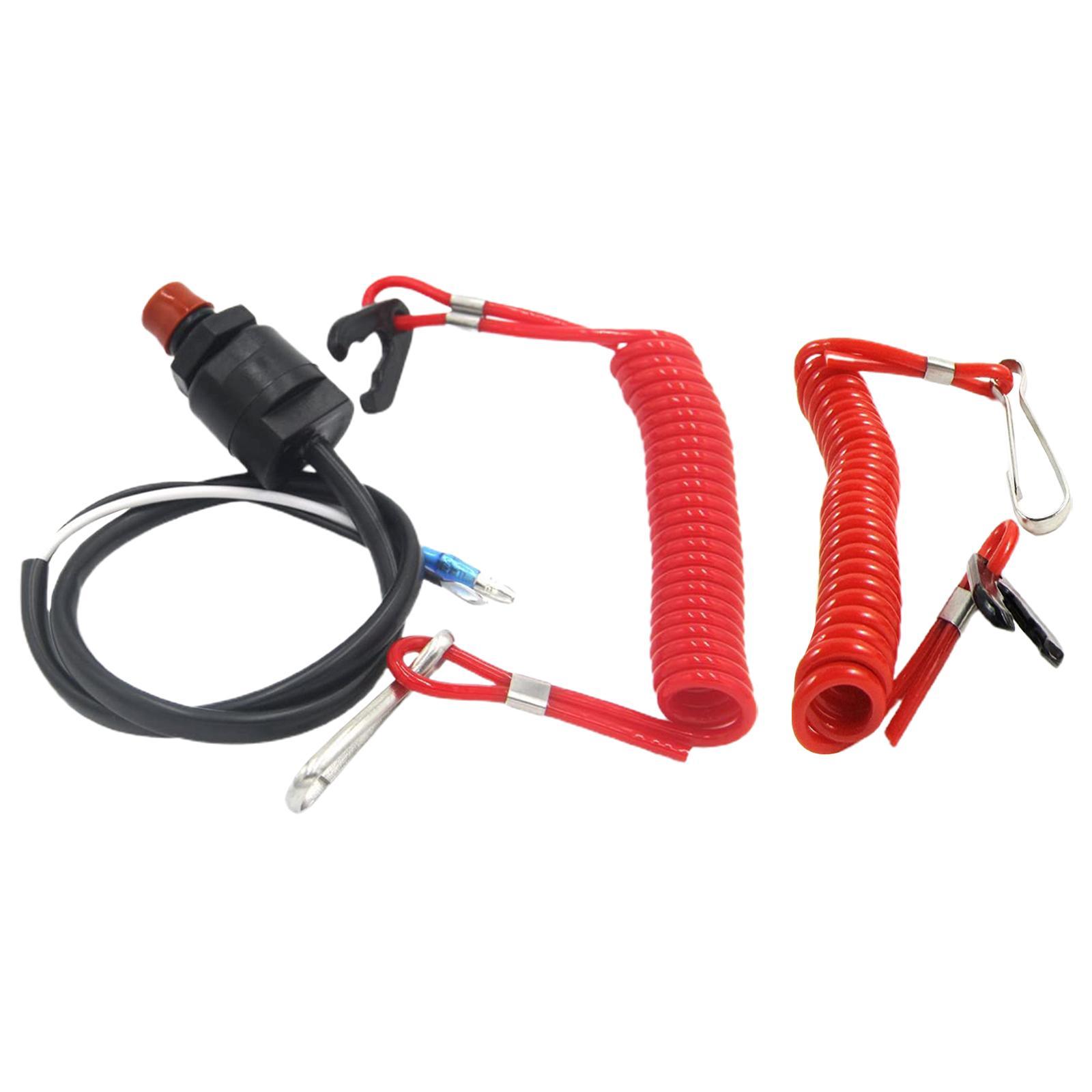 Boat Outboard Motor Emergency Safety Engine Stop Switch for