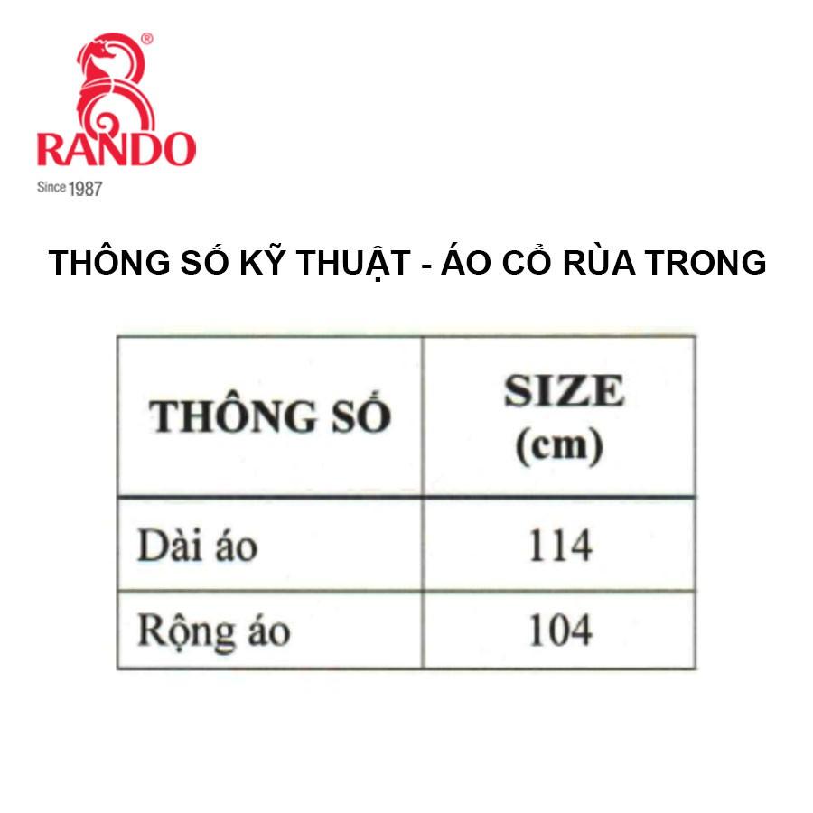 ÁO MƯA CỔ RÙA TRONG MÀU - RANDO