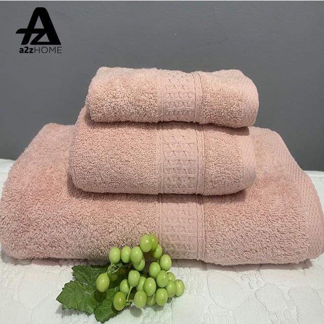 Khăn Tắm 100% Cotton Tự Nhiên Cao Cấp Mềm Mại A2Z HOME chính hãng