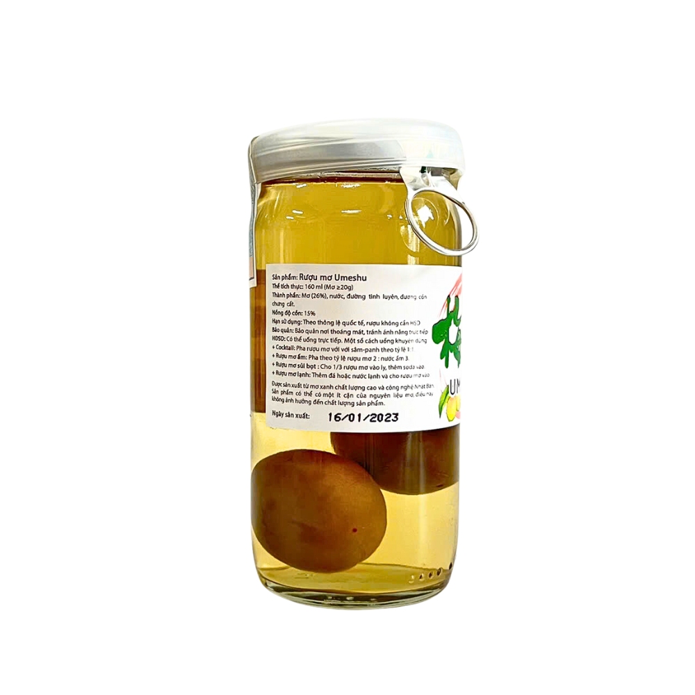 Rượu Mơ Umeshu 14 -15,5% 160ML (DANYANG YIHE FOODS)