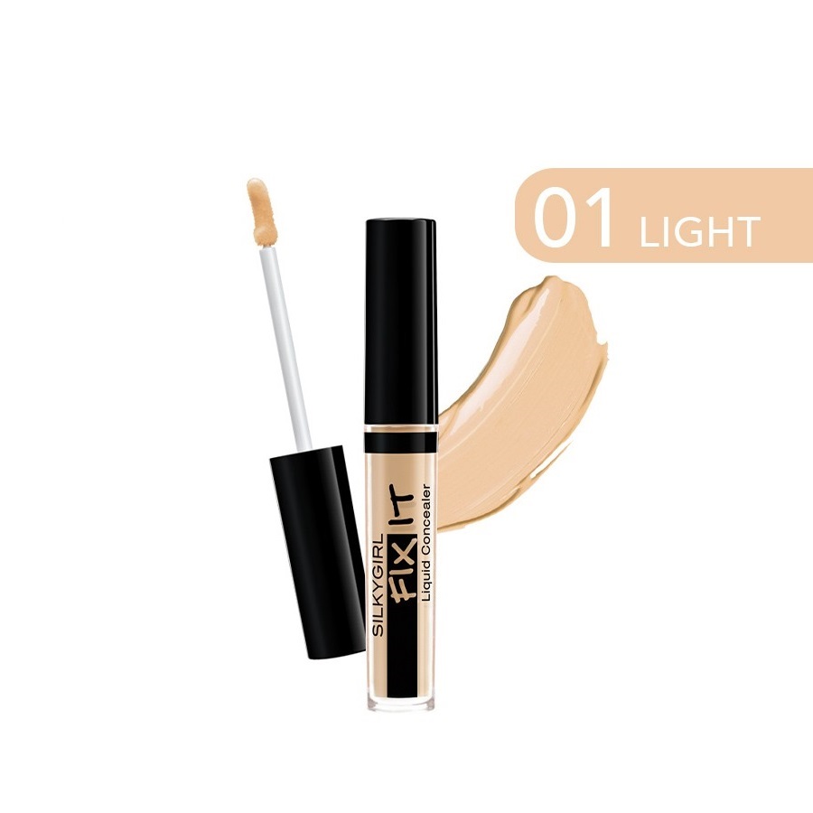 Kem Che Khuyết Điểm Dạng Lỏng Silkygirl Fix It Concealer Liqiud 2ml