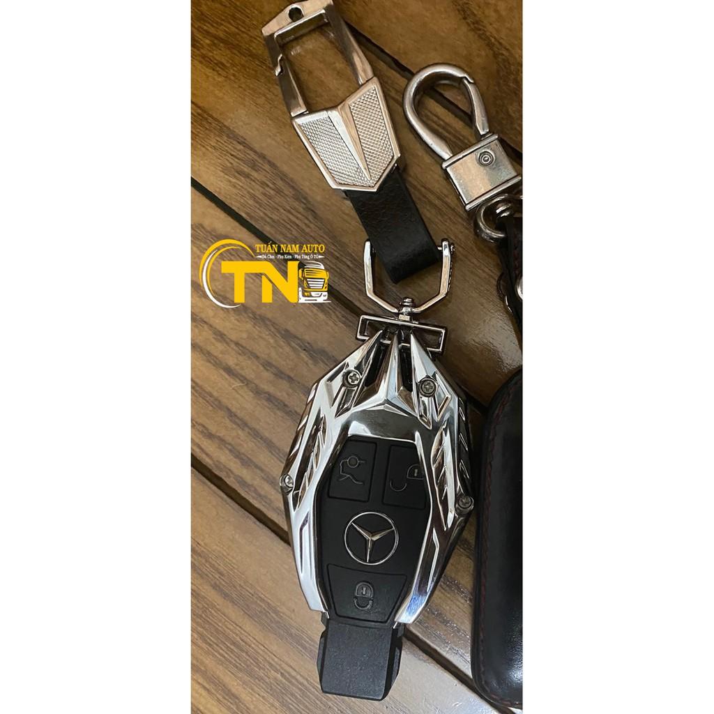 ỐP MÓC CHÌA KHÓA MERCEDES C, GLC, S 2019, 2018, 2017, 2016 Chìa Nhọn