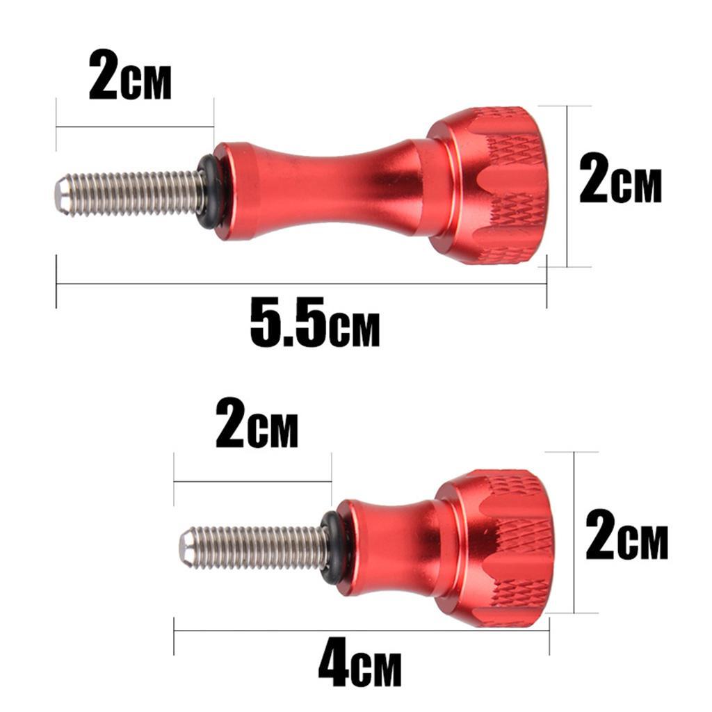Knob Thumb Screw Nut With Caps For HE HERO & HD HERO & HD HERO3