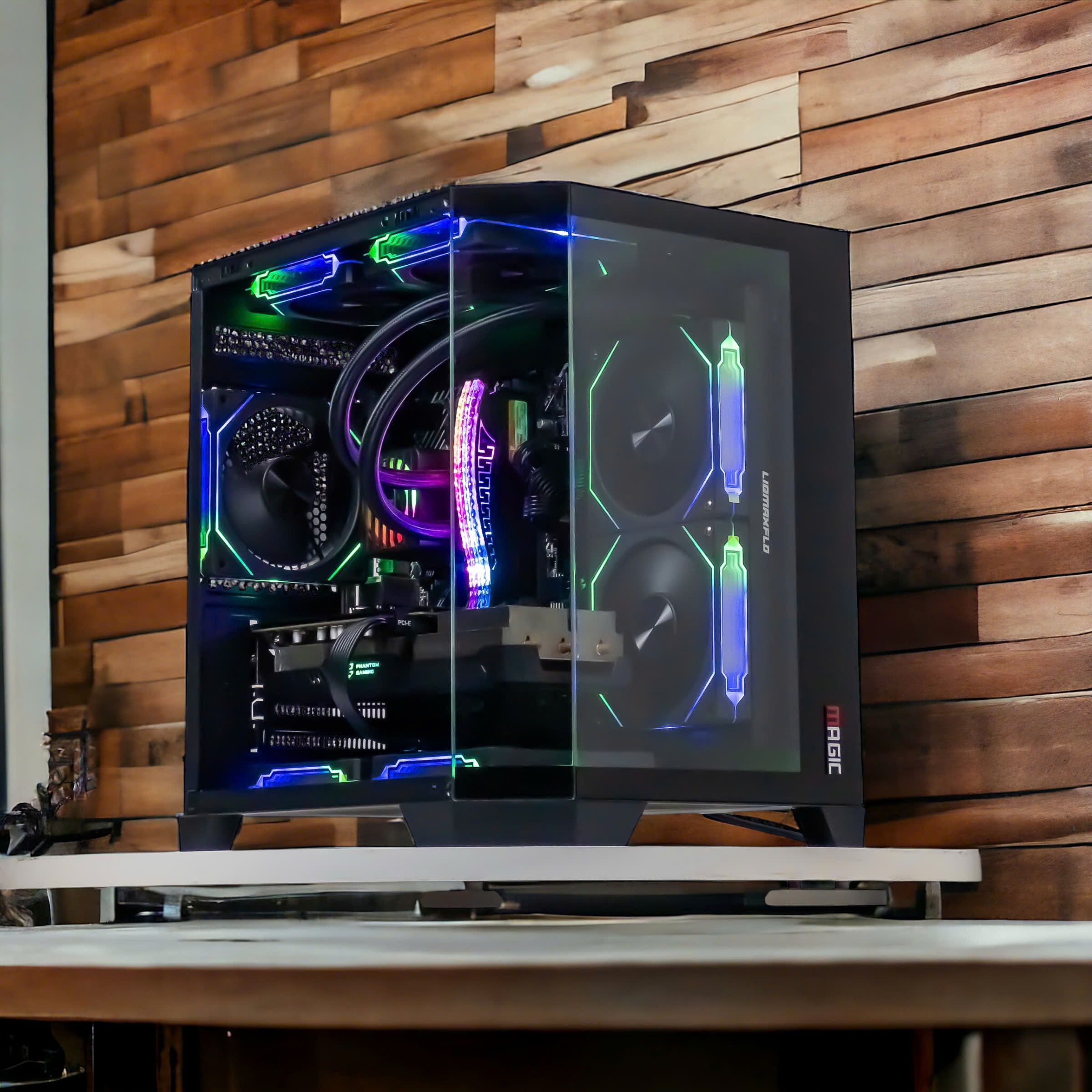 CASE MAGIC CUBI-M(M-ATX) - Hàng chính hãng
