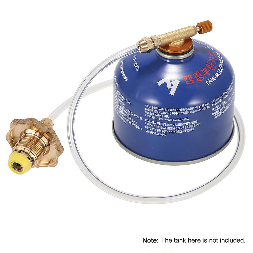 Outdoor Camping Gas Stove Adapter Gas Tank Refilling Pipe Gas Stove Accessories