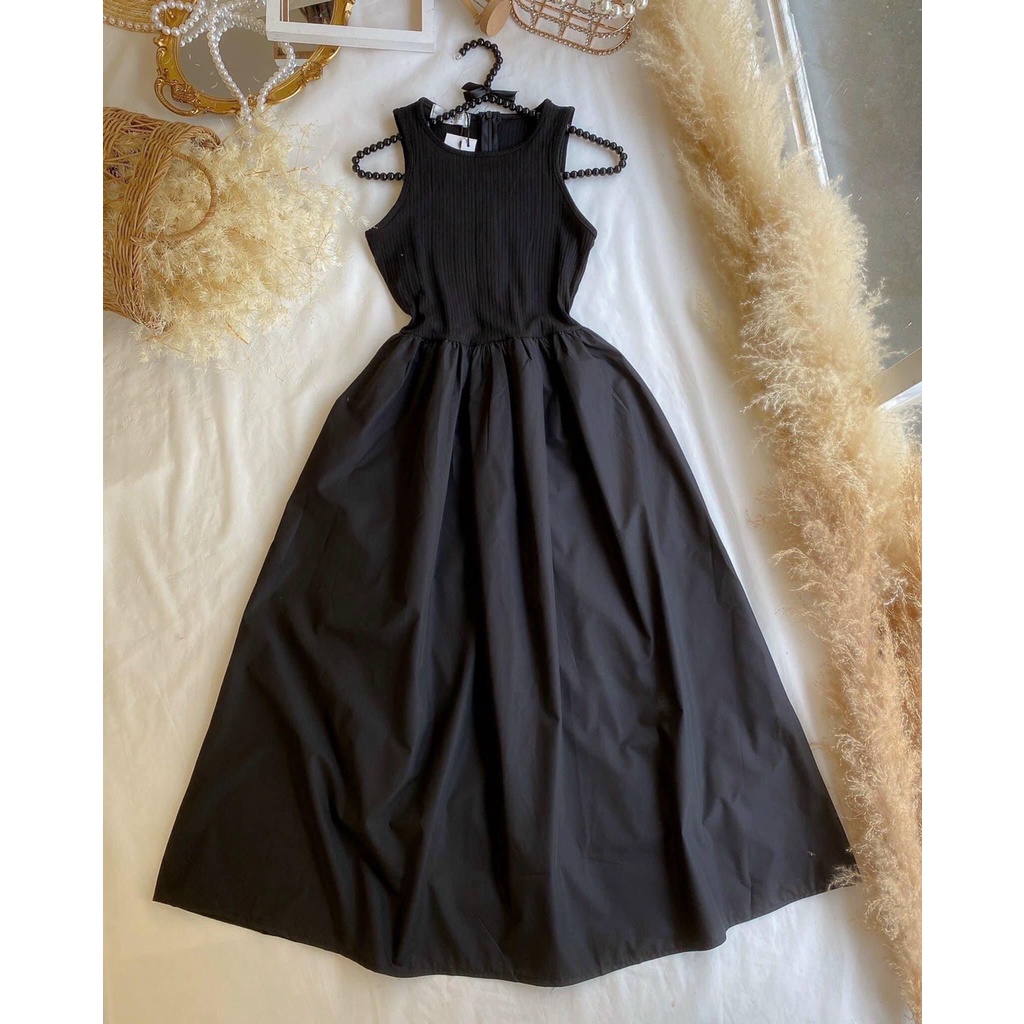 Đầm maxi đi biển, váy xoè dự tiệc