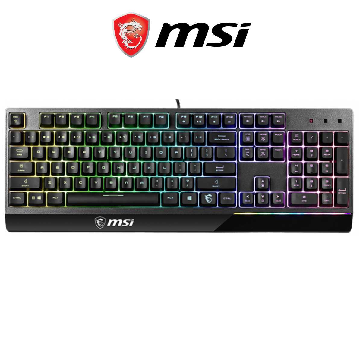 Bộ Bàn Phím Giả Cơ Và Chuột Gaming MSI Vigor GK30 US - Hàng Chính Hãng